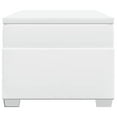 thumbnail image 2 of vidaXL Box Spring Bed with Mattress White Twin XL Faux Leather, 2 of 5