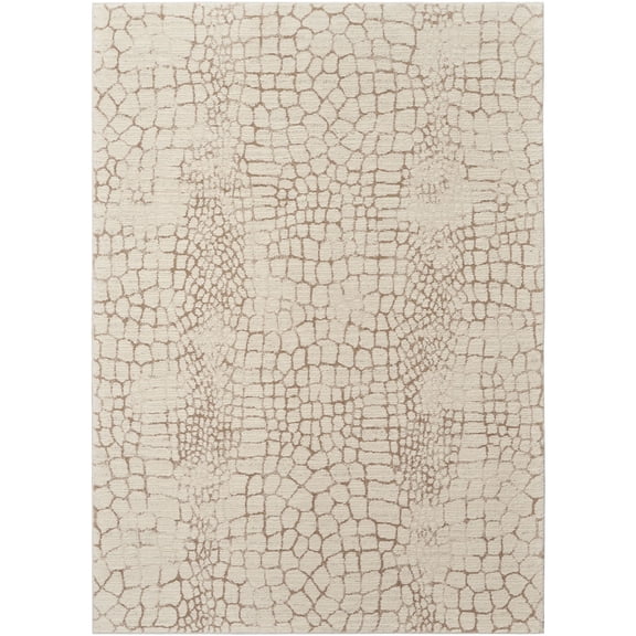 Nourison Gemma Animal Indoor Area Rug Beige 7'10" x 9'10"