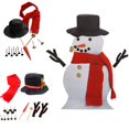 thumbnail image 3 of 13Pcs/16Pcs Snowman Building Kit Kids Adults First Snowman Decorating Kit Tool Set Outdoor Toys Christmas Decoration, 3 of 10