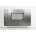 thumbnail image 4 of Astro Series 32 in. W x 16 in. H x 16 in. D Metal Wall Storage Cabinet, 4 of 10