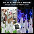 thumbnail image 6 of Halloween Decorations Solar Garden Lights Outdoor, 6in 1 Halloween Decorations Lights with Scary Party Gifts Decor, Solar Scary Path Lights for Halloween Party Decor Cold White, 6 of 7