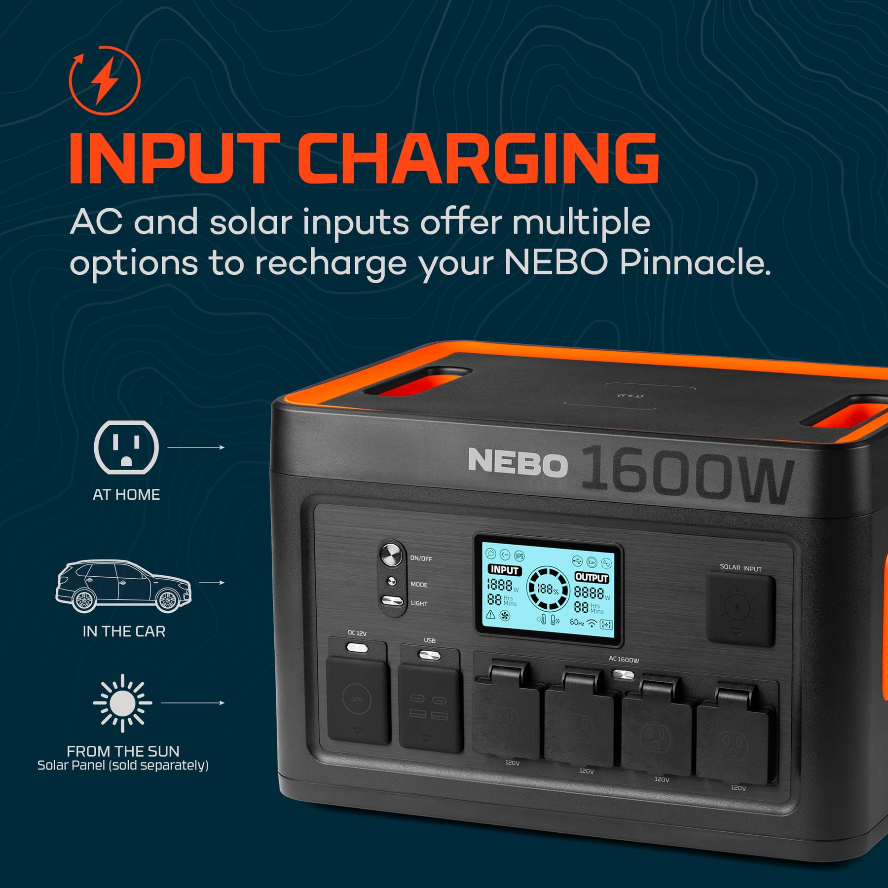 NEBO Pinnacle 1600 Power Station