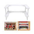 thumbnail image 1 of Adjustable Space Rack 2 Layers Kitchen Cabinet Cupboard Organizer Kitchen Storage Shelf Spice Rack Countertop Cabinet Storage, 1 of 5