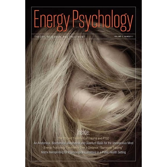 Energy Psychology Journal, 5: 1, (Paperback)