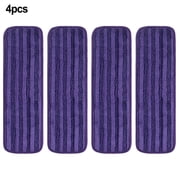 Reusable Power Mop Refills Pads Compatible with Swiffer PowerMop Mop - Power Mop Pads Refill - Washable Microfiber Pads for Multi-Surface Floor Cleaning, 4 Pack