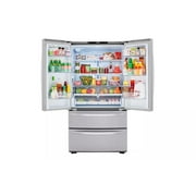 36 Inch Counter Depth 4-Door French Door Refrigerator with 22.7 Cu. Ft. Capacity