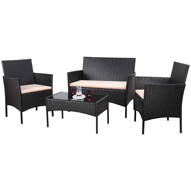 Black Resin Patio Set Patio Ideas