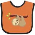 thumbnail image 3 of Inktastic Cute Sloth, Little Sloth, Baby Sloth, Lazy Sloth Boys or Girls Baby Bib, 3 of 4