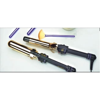 3-Piece Gold Barrel Curling Wand Set - Navy Amazon.com: Curling Wand Set, Curling Iron Interchangeable 3  main image 2