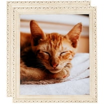 ArtToFrames 13" x 19" White Wash Picture Frame, 13x19 inch White Wood Poster Frame (WOM-4906), 2 Pack