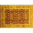 thumbnail image 1 of Ahgly Company Indoor Rectangle Oriental Yellow Traditional Area Rugs, 4' x 6', 1 of 4