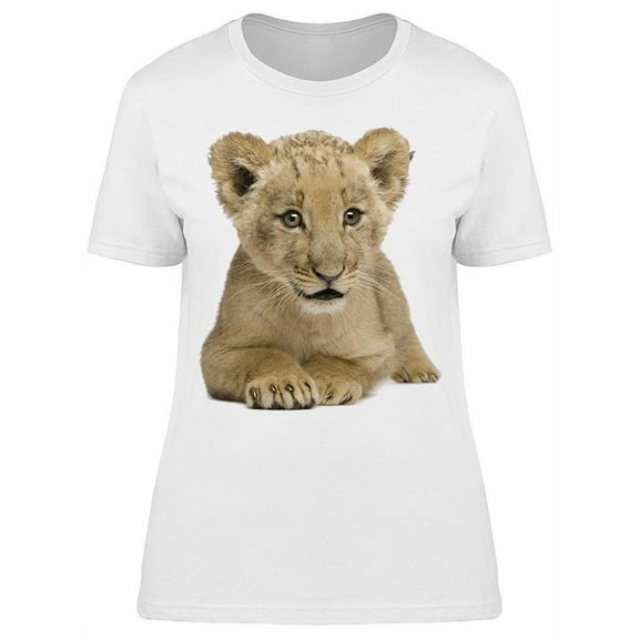 Pretty Baby Lion T-Shirt Women -Image by Shutterstock, Female Medium