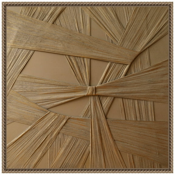 Amanti Art The golden desert ii Framed Canvas Wall Art Print