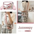 thumbnail image 6 of Kukuzhu Clear Bag Stadium Approved Clear Purse Concert Stadium Clear Crossbody Bag PVC Clear Shoulder Bag Clutch, 6 of 6