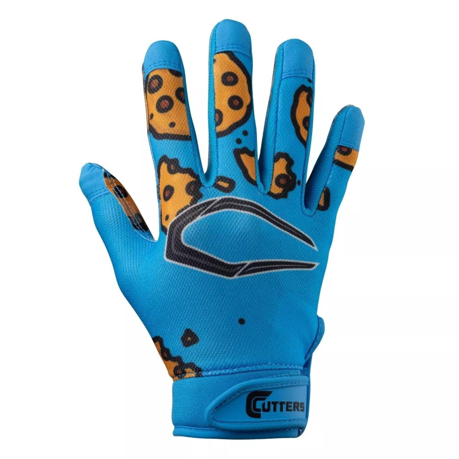 Cutters, Game Day Football Receiver Gloves, Youth, L/XL, Feed Me