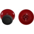 thumbnail image 6 of eXtremeRate Carmine Red & Black Replacement 3D Joystick Thumbsticks, Analog Thumb Sticks with Cross Screwdriver for Nintendo Switch Pro Controller, 6 of 6