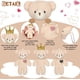 thumbnail image 3 of 18 Juguetes de Oso Mini 4,7 Pulgadas Oso Pequeño de Peluche Oso Articul Muñeco de Oso Pequeño y Suave para DIY Llavero Decoraciones Cumpleaños Boda Navidad Favor Fiesta (Estilo Mixto), 3 of 3