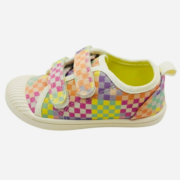 Toddler Unisex Parker Multicolor Sneakers Hook & Loop Pull On Size 10