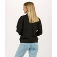 thumbnail image 2 of Boxercraft BW5401 Ladies Ls Lace Up Pullover-Black-2XL, 2 of 4