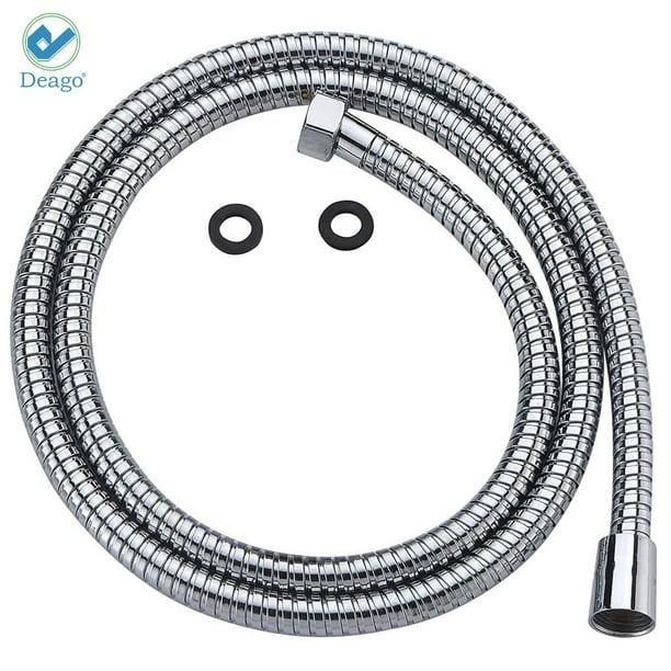 Deago 59Inch(1.5m) Stainless Steel Shower Hose Extra Long Shower Hose