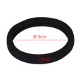 thumbnail image 7 of 20 Pieces Large Stretch Hair Ties Hair Bands Ponytail Holders Headband for Thick Heavy and Curly Hair (Black, 5 cm in Diameter, 1 cm in Width), 7 of 7