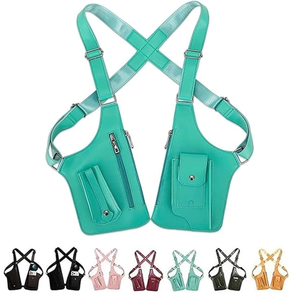 2026 Nouveau Sac à Bandoulière en Cuir Premium, Armure Anti-Poches Réglable avec Sangle Cachée pour Unisexe
