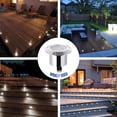 thumbnail image 3 of Yescom 15 Pcs Lampe de Terrasse LED Extérieur Intérieur Jardin Marche Escalier Paysage Blanc Froid avec Transformateur, 3 of 8
