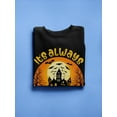 thumbnail image 3 of Always Halloween In My Soul Sweatshirt Women -Image by Shutterstock, Female Medium, 3 of 4