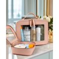 thumbnail image 3 of Set de bolsas de maquillaje LETGO Clear, bolsa de aseo aprobada por la TSA, 3 of 8
