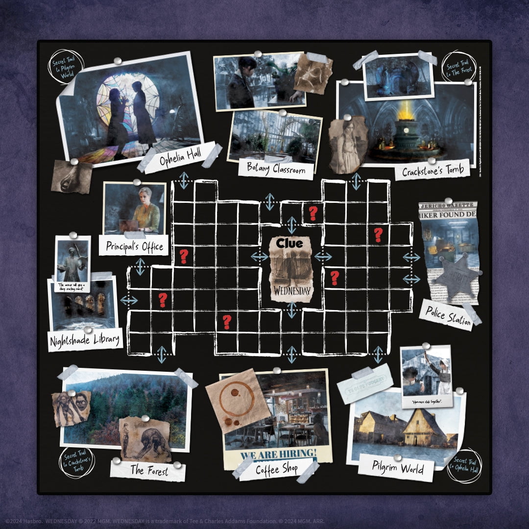 Clue® Wednesday Board Game, by USAopoly