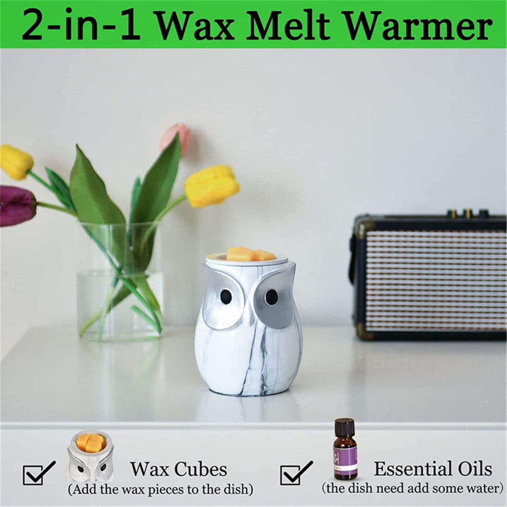 Ceramic Electric Wax Melt Warmer Candle Waxing Warmer Burner Melt Wax, Ideal Gift for Wedding