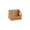 Beige, variant on Small Woven Storage Basket with Linen Liner, Rectangular Rattan Organizer for Bathroom Kitchen Desk