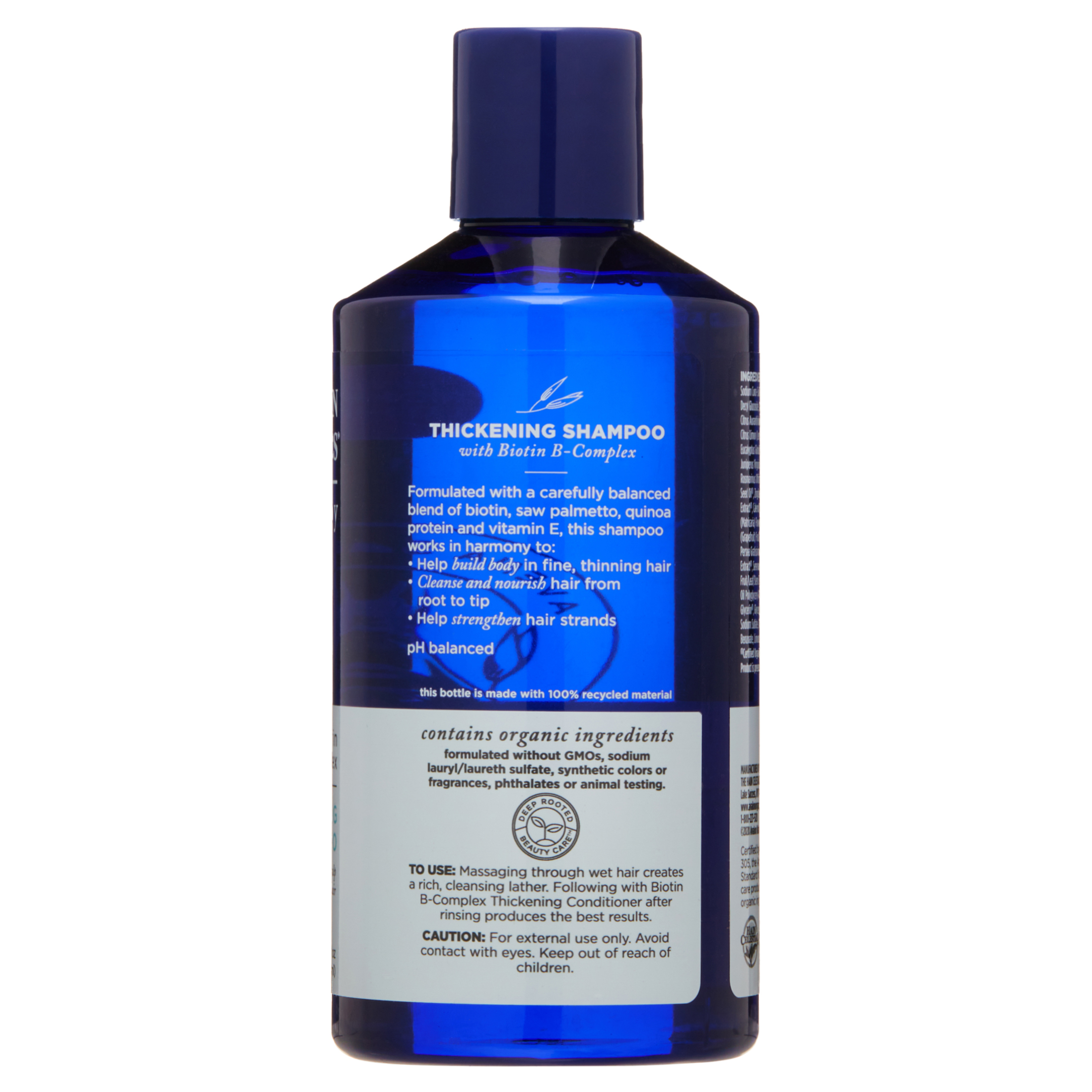 Avalon Organics Biotin B-Complex Thickening Shampoo, 14 oz. - image 4 of 7