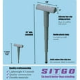 thumbnail image 6 of SitGo Portable Seat | Lightweight, Adjustable and Folding Lean-to Stool for Hiking, Traveling, Camping, Concerts and Amusements Parks (Green), 6 of 6