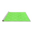 thumbnail image 2 of Ahgly Company Machine Washable Indoor Rectangle Oriental Green Traditional Area Rugs, 8' x 10', 2 of 4