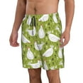 thumbnail image 2 of Disketp Men'S Swim Trunks Hawaiian Breathable Surf Beach Swimsuits Mesh Lining Beach Shorts With Pockets-Lovely Chickens, 2 of 9
