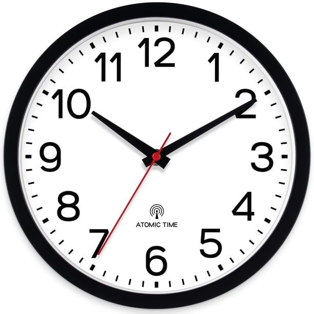 Reloj de pared AKCISOT Atomic 25 cm analógico para cocina interior