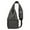 Dark Gray RLMEKO15, variant on Shoulder Bag Outdoor Unisex Chest Sling Bag Leaf Print Lightweight Crossbody Backpack for Daily(Dark Gray)