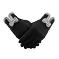 thumbnail image 3 of YUEHAO Women Winter Gloves Warm Touchscreen Gloves Windproof Gloves For Women Girls Ladies Winter Using Black, 3 of 9