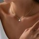 thumbnail image 2 of Collar Dodder Gold Pearl chapado en oro de 14 quilates para mujer, 2 of 7