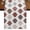 Red, variant on Table Runners 36 Inches Long Dress Scarves, Moroccan Geometric Farmhouse Kitchen/Dining Table Runner, Short Coffee Tablerunners, Vintage Boho Rhombic Pattern Red Gray 13x36 Inch
