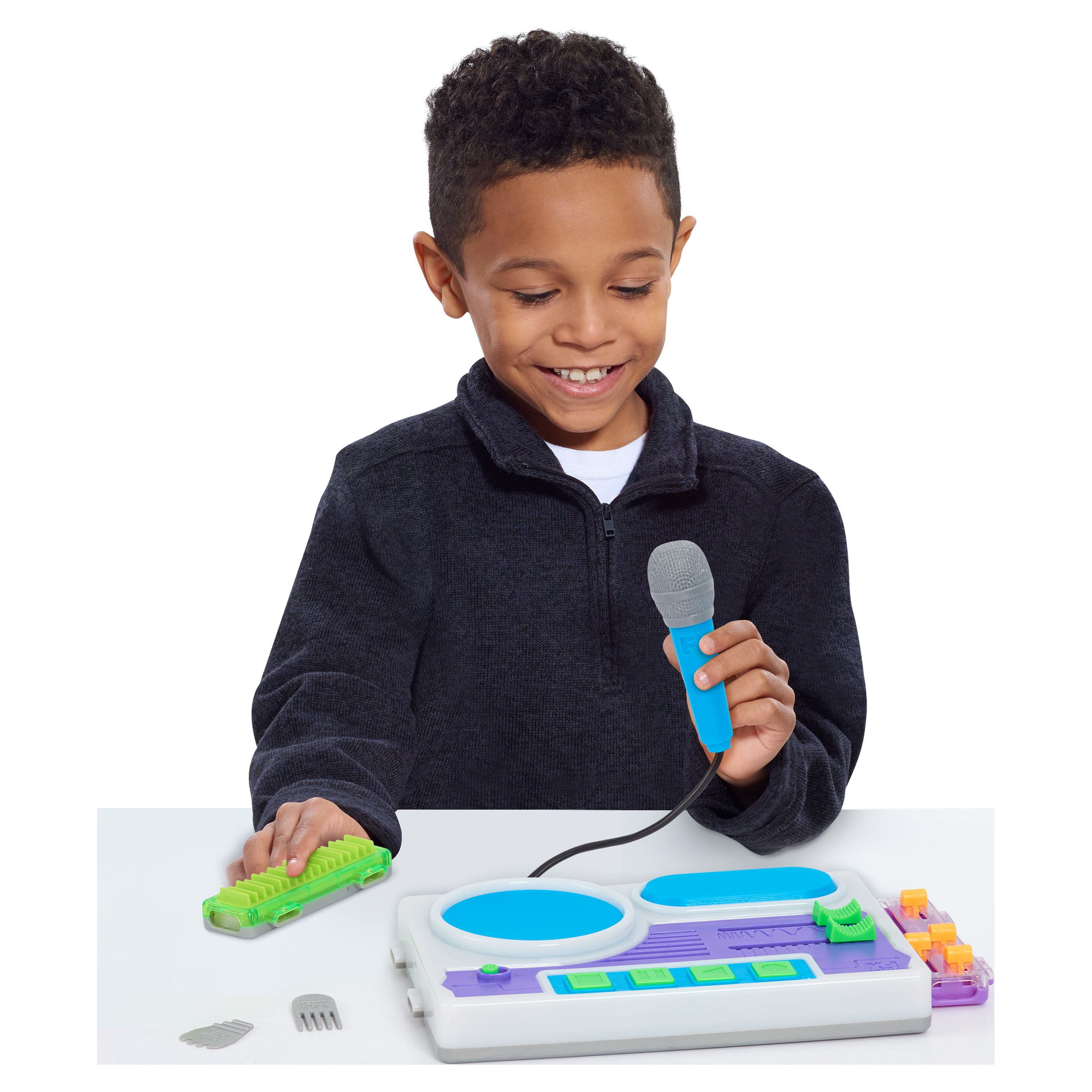 Sensory FX ASMR Mega Bar, Fidget Toys for Kids, Create and Record Unique and Soothing Sound Effects,  Kids Toys for Ages 4 Up, Gifts and Presents