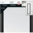 Mainstays OverTheDoor Mirror with hardware, 14.25IN X 50.25IN, Black