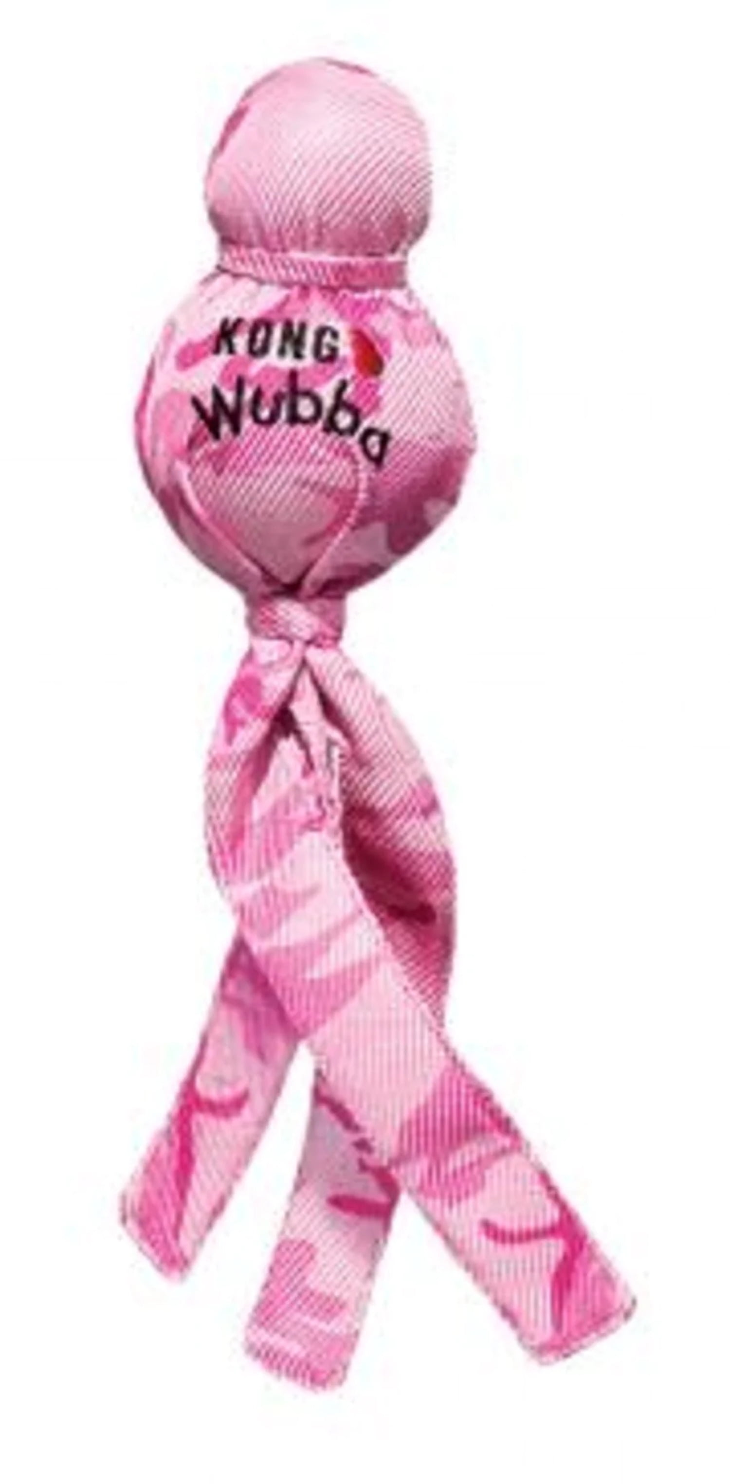KONG Camo Wubba Dog  Puppy Fetch  Train Tug Pet Squeaker Interactive Toy