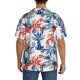 thumbnail image 3 of Balery Red Lobster Camisa Casual de Manga Corta con Botones para Hombre, Texturizada, Estilo Cubano, para Playa, Verano-3X-Large, 3 of 5