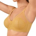 thumbnail image 4 of Bras for Women Minimizer JIANLAI ,Full Cup See Through Lace Everyday Bra, Adjustable Straps Elegant Comfort Bra, 4 of 6