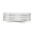 thumbnail image 3 of SS 7mm Polished Fancy Band Size 9.5 in Sterling Silver, 3 of 3