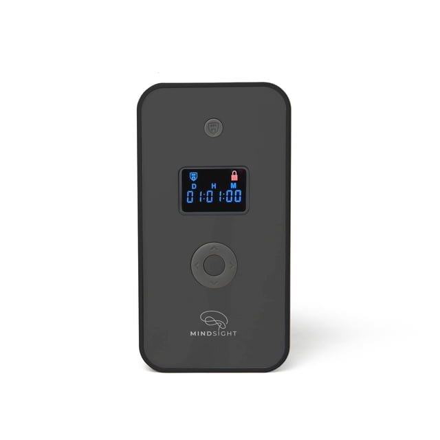 Lock Box Mindsight Personal Timer Desenchufe las distracciones del teléfono