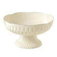 thumbnail image 2 of Plato decorativo para frutas, cuenco para cesta de frutas, soporte para exhibición de postres, soporte para platos para decoración de cocina, encimera Flor Macarena Frutero con pedestal, 2 of 8