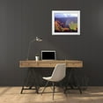thumbnail image 3 of Talbot Frank, Christopher 14x12 White Modern Wood Framed Museum Art Print Titled - USA, Hawaii, Kauai A rainbow over Waimea Canyon, 3 of 4